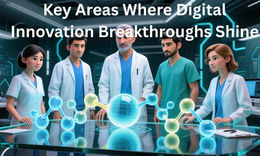 key areas where digital innovation breakthroughs shine